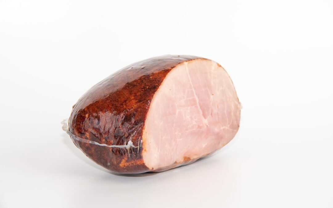 Gebraden fricandeau plat
